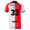 Original Fußballtrikot Feyenoord Rotterdam Rotterdam Hancko 33 Heimtrikot 2024-25 Für Herren